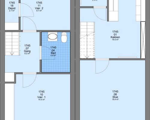 3 værelses hus i Frederikshavn
