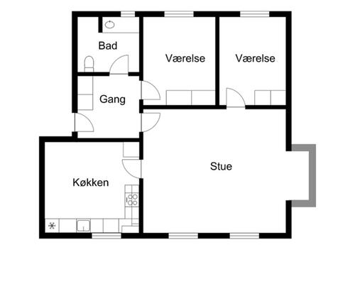 3 værelses lejlighed i Vejle