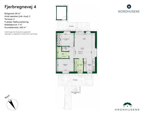 3 værelses hus i Odense NV