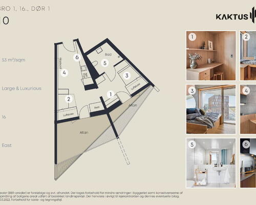 2 værelses lejlighed i København V