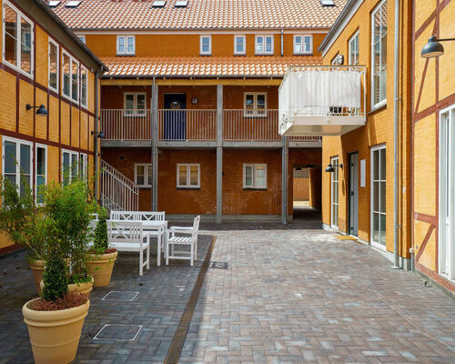Moderne lejlighed i 2 plan på sublim placering i Odense C – 126 Kvm