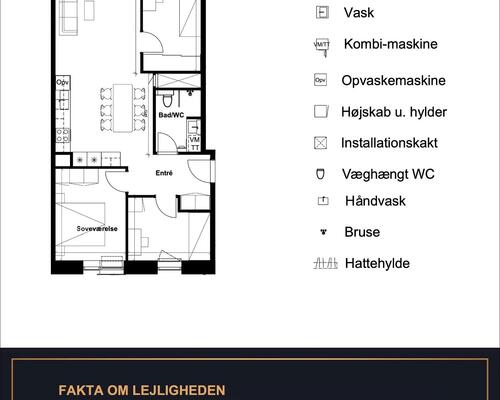 4 værelses lejlighed i Greve