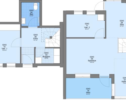 3 værelses hus i Herning