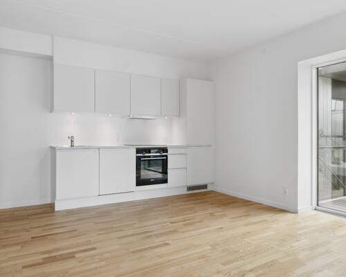 Delevenlig penthouse - to altaner