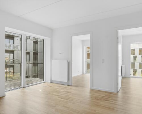 Delevenlig penthouse - to altaner