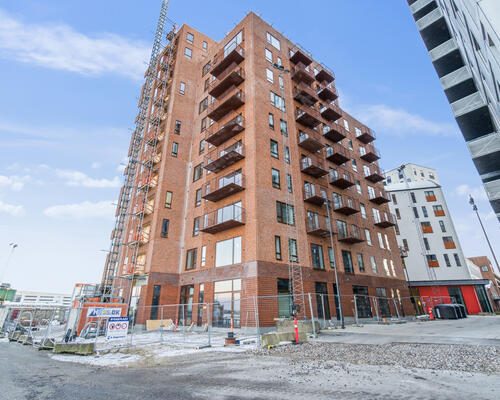 Nyopført 2-værelses lejlighed på Østre Havn i Aalborg