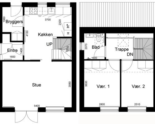 3 værelses hus i Harboøre