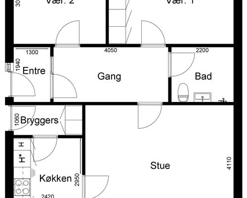 3 værelses hus i Thyborøn