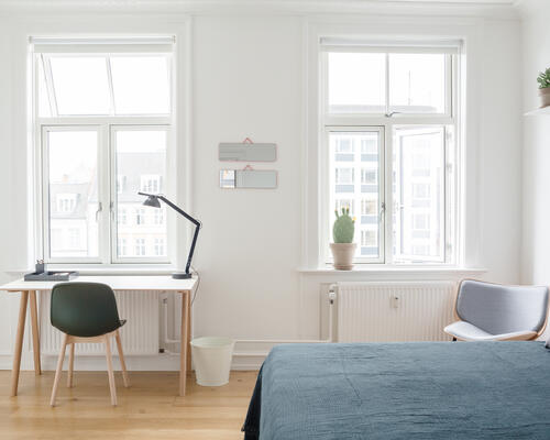 25 m2 værelse i København K