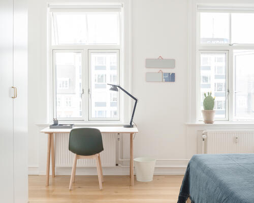 25 m2 værelse i København K