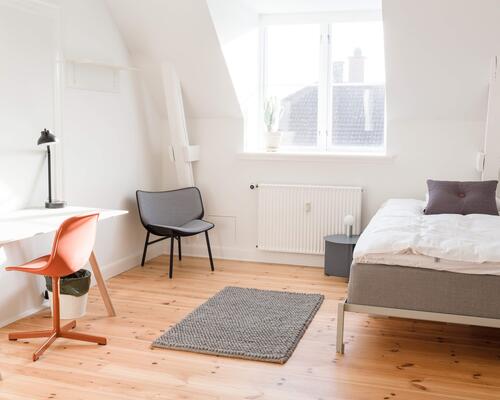 18 m2 værelse i København K