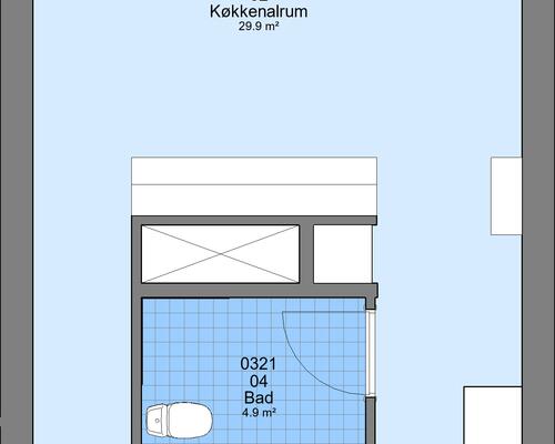 3 værelses lejlighed i Haderslev