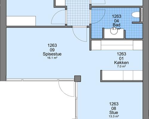 4 værelses hus i Ringkøbing