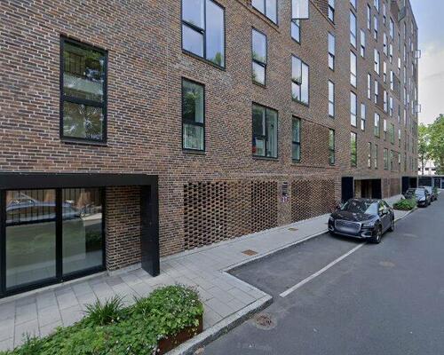 flot 2-værelses lejlighed med egen terrasse i et moderne byggeri