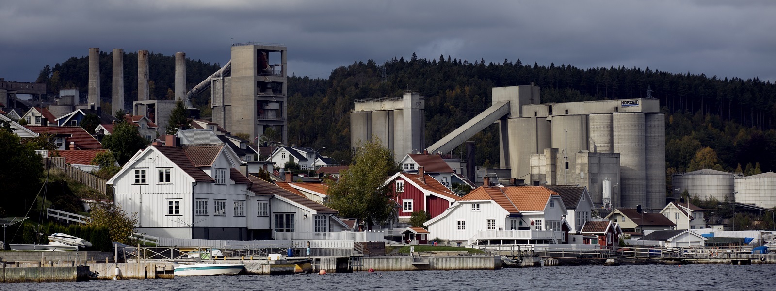 Norcem sementfabrikk i Breivik