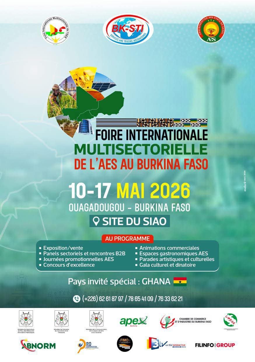 Foire Internationale Multisectorielle de l’AES au Burkina Faso