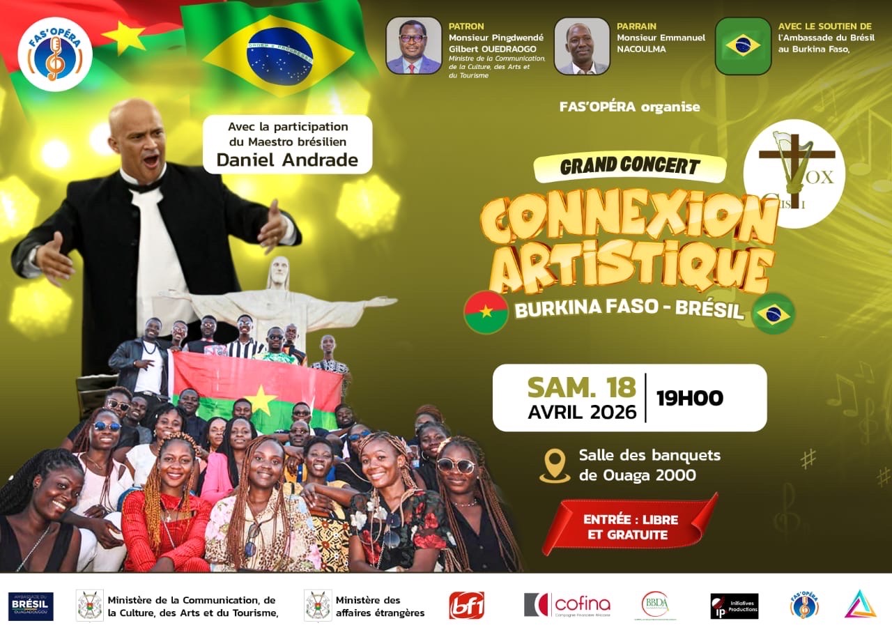 Grand Concert, Connexion Artistique Burkina_Bresil