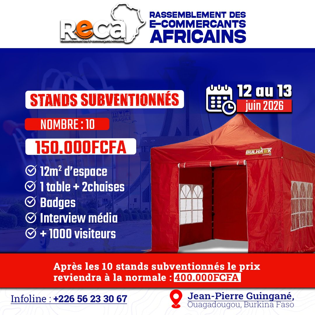 Rassemblement Des E-commerçants Africains RECA