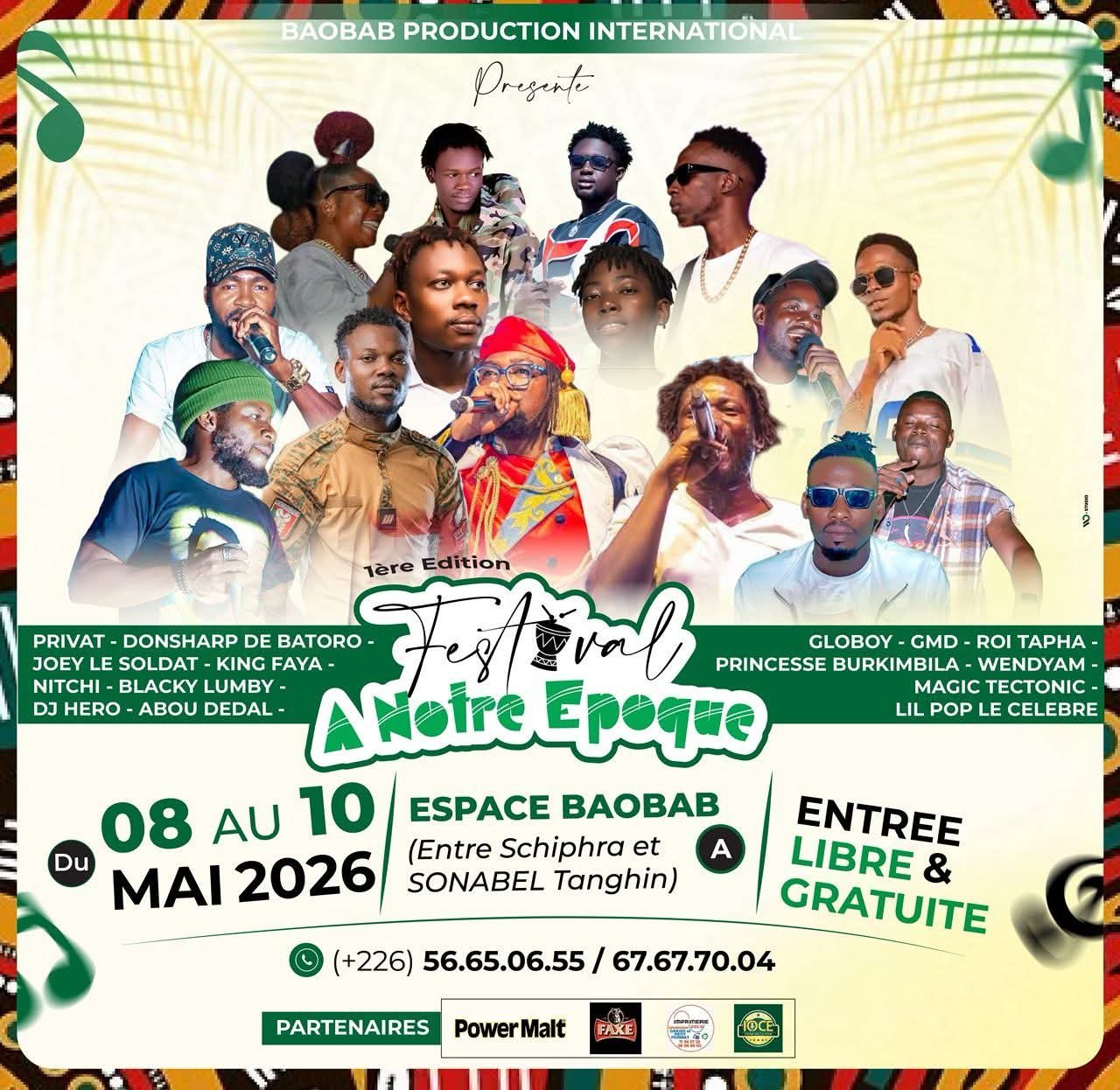Festival A Notre Époque