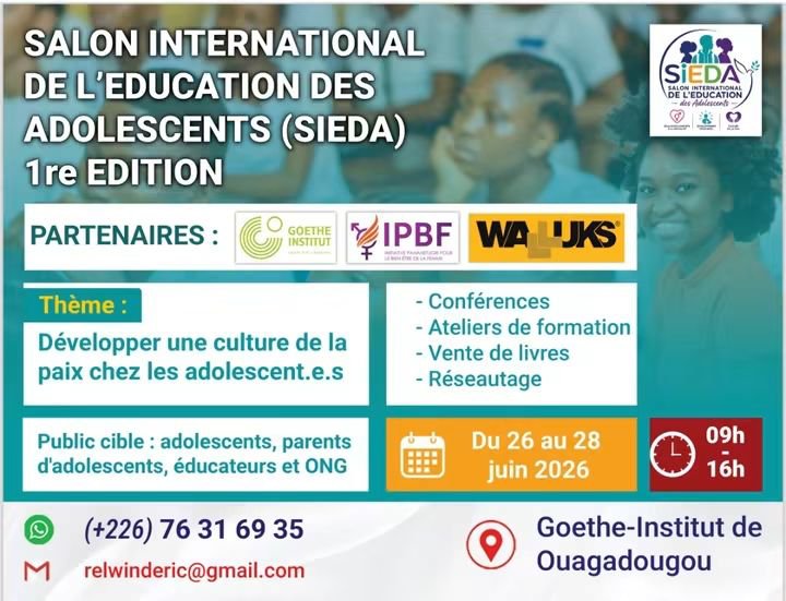 Salon International De L'éducation Des Adolescents(SIEDA)