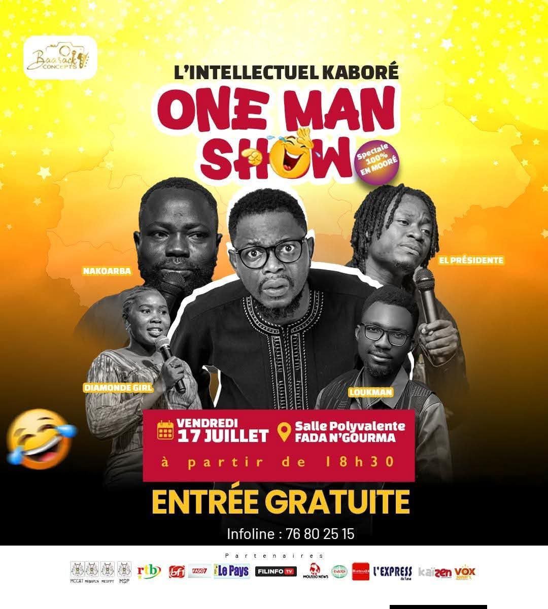 Tournée Humouristique Nationale De L'intellectuel KABORE