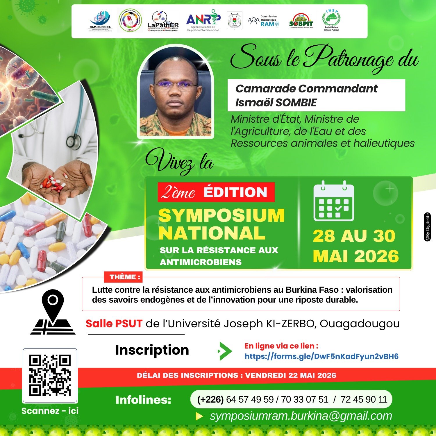 Symposium National Sur la Résistance aux Antimicrobiens