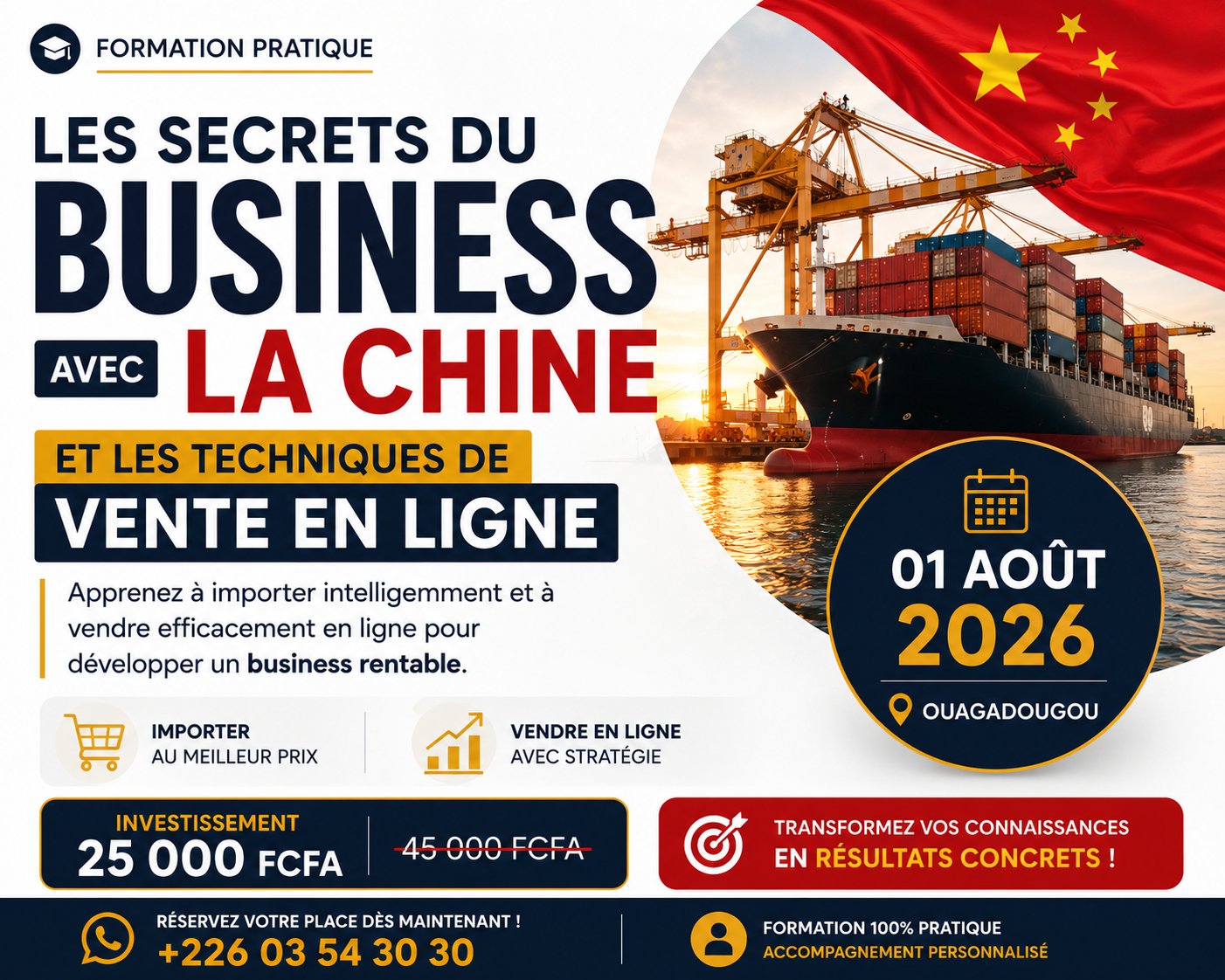 Les Secrets Du Business Avec La Chine, Et Les Techniques De Vente En Ligne.