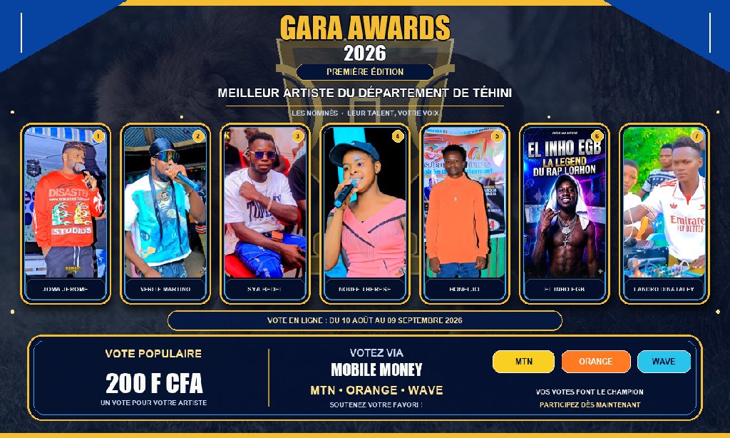 GARA AWARDS 2026