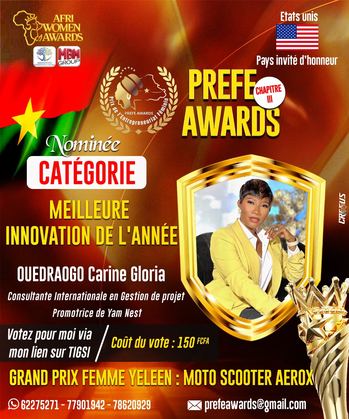 OUEDRAOGO Carine Gloria