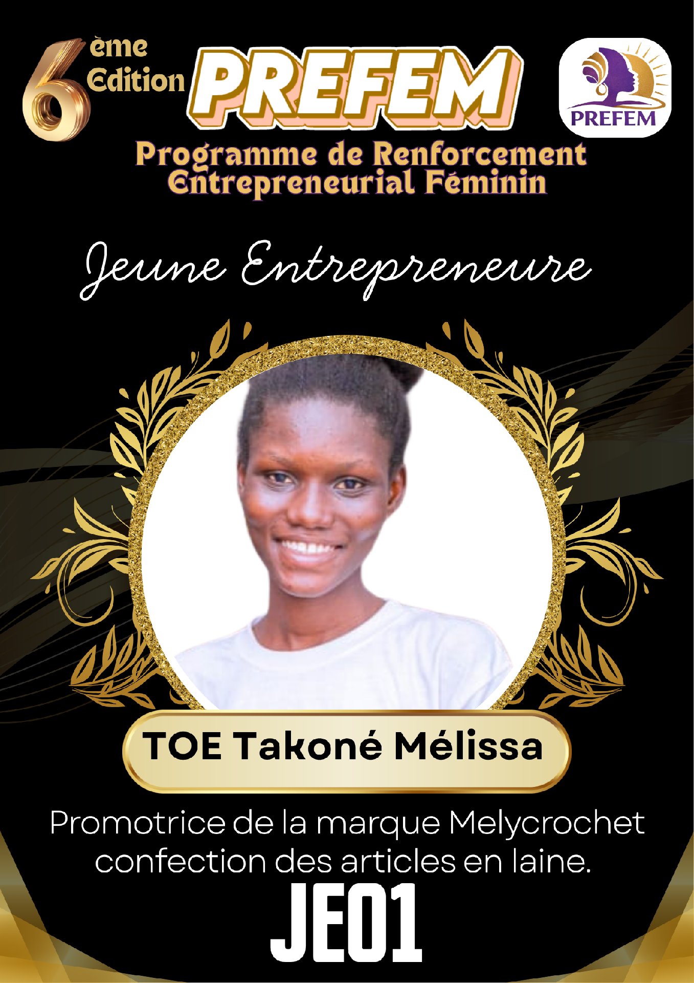 JE01 TOE Takoné Mélissa