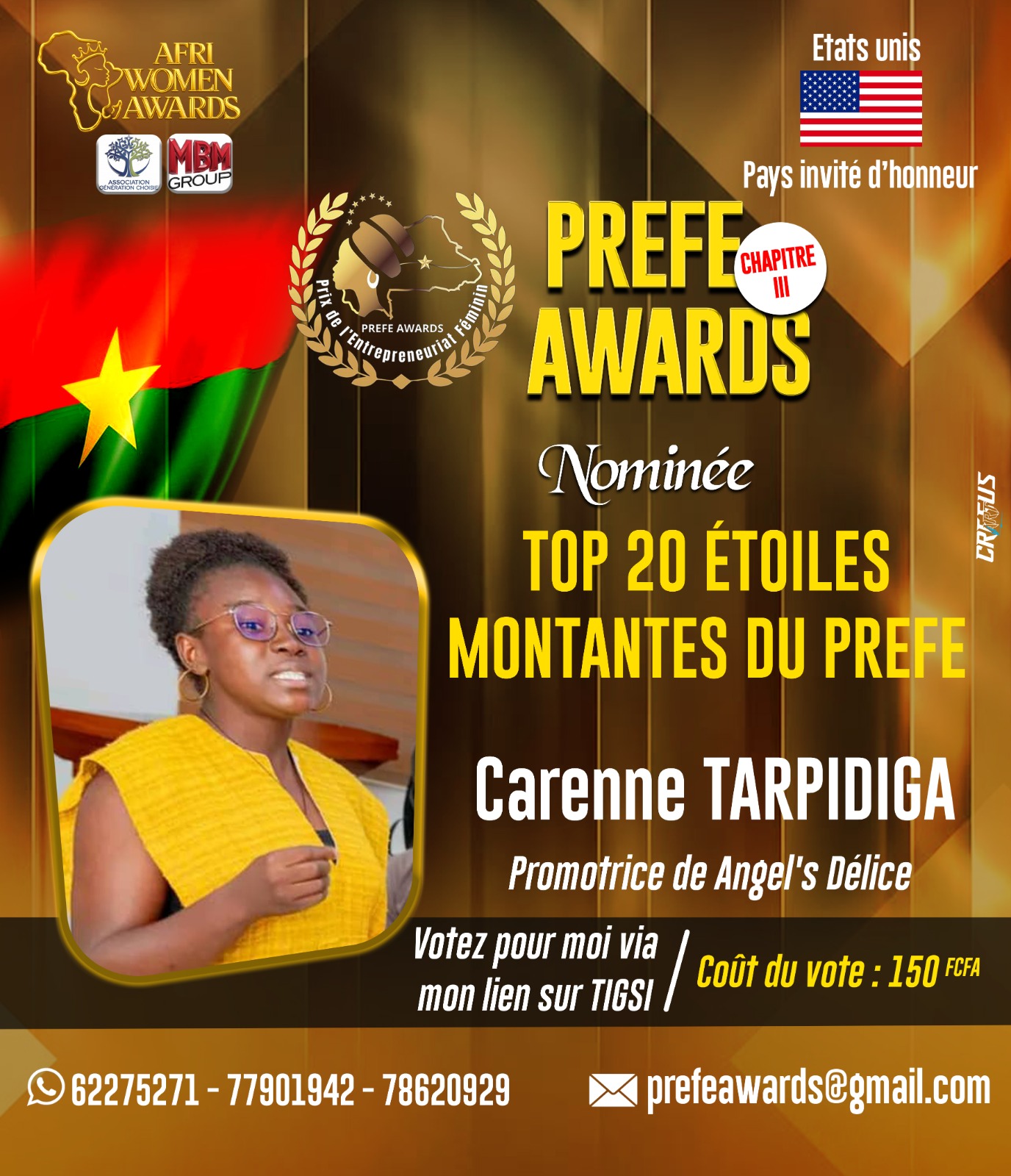 Carenne TARPIDIGA