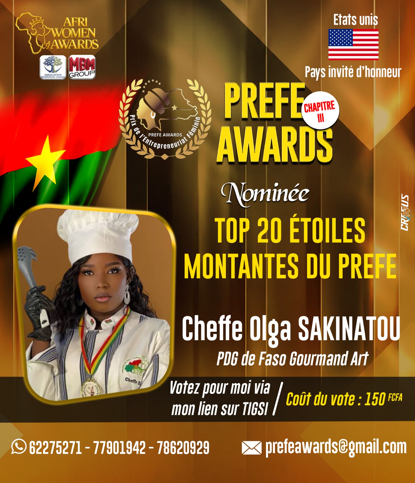 Cheffe Olga SAKINATOU
