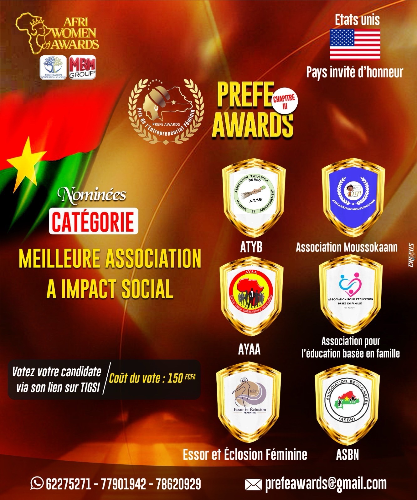 Meilleure association à impact social