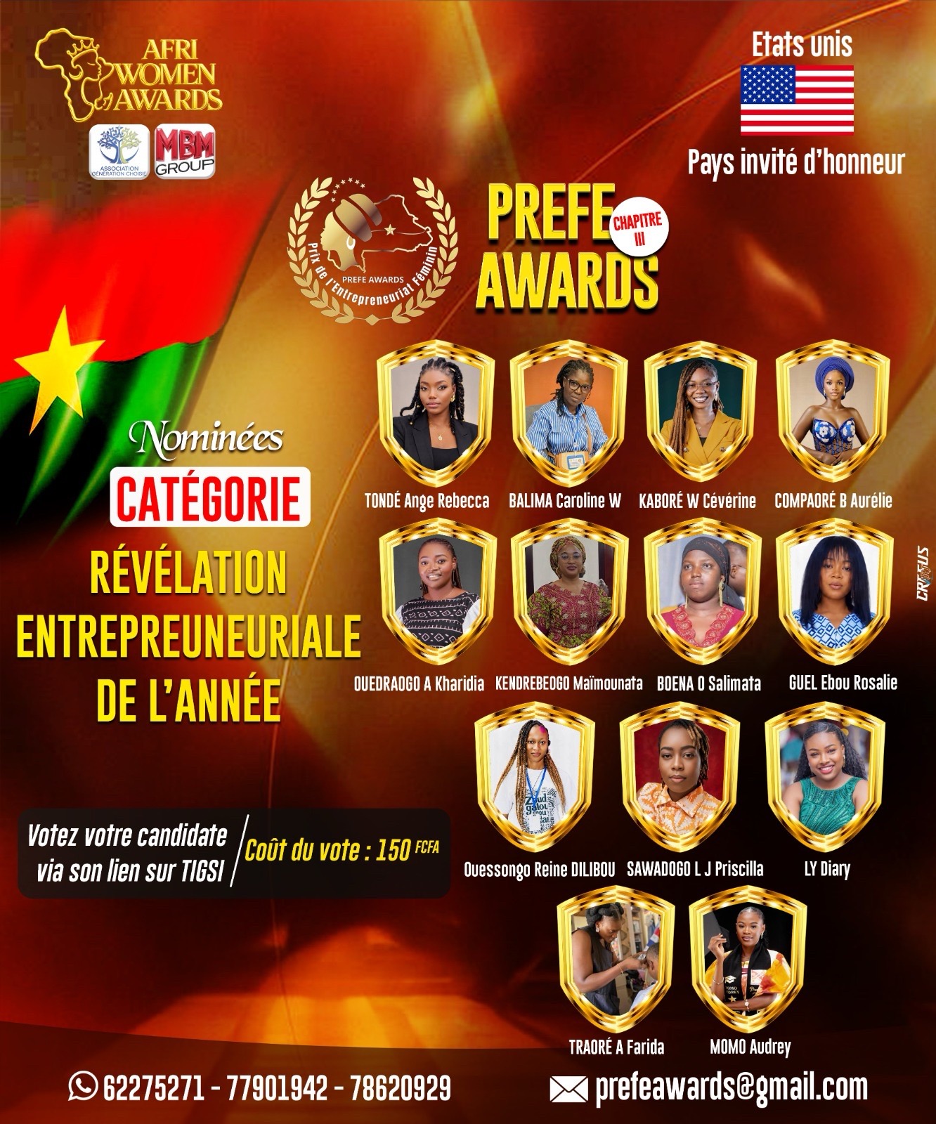 Révélation entrepreneuriale de l'année