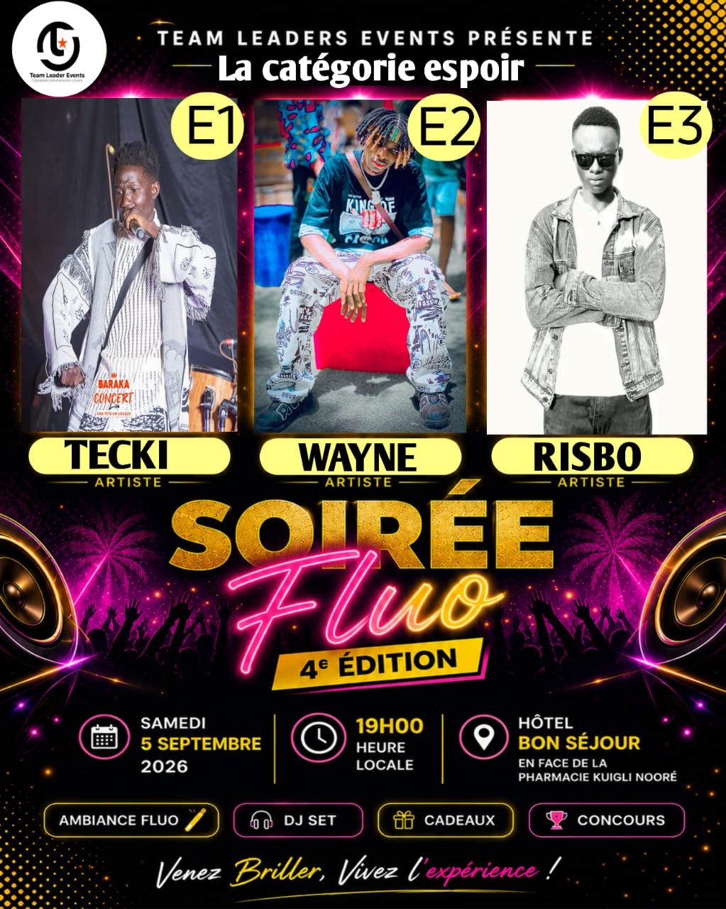 Soirée FLUO 2026 - Espoir