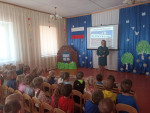 Встреча инспектора МЧС с воспитанниками ДОУ №1