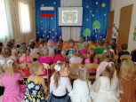 5 мая в детском саду №1 прошла акция "Георгиевская ленточка"  