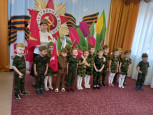 Парад Победы дошколят