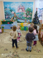 Конспект занятия. Художественно- эстетическое развитие( рисование). " Дымковская игрушка"