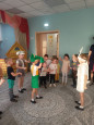 Показ спектакля "Теремок"