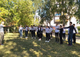 "День спорта в 11 а классе"