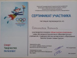 Спортивные достижения воспитанников