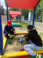 На прогулке