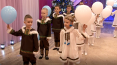Новогодний утренник "Волшебные краски"