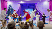 Новогодний утренник "Волшебные краски"