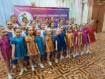 Детский образцовый коллектив "Топотушки "  принял участие в Международном конкурсе " Апельсин".