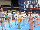 Обучающиеся объединения Каратэ Плюс принимали участие в Фестивале Единоборств имени В.А.Соловьева.