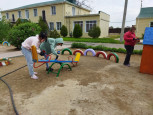 Субботник в саду