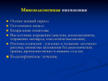 ИНФОРМАЦИЯ О МИКРОПЛАЗМЕННОЙ ПНЕВМОНИИ