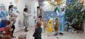 НОВОГОДНИЙ УТРЕННИК " КАК ЗВЕРИ ЕЛКУ НАРЯЖАЛИ"